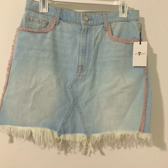 NWT 7 for all Mankind Minishirt. Very CUTE - Picture 5 of 11